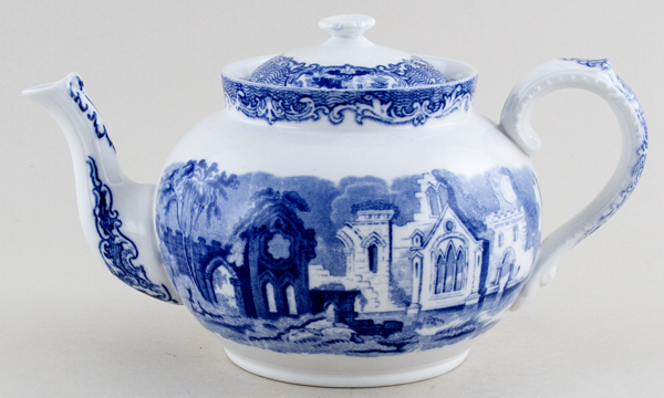 Teapot large roman shape c1930s